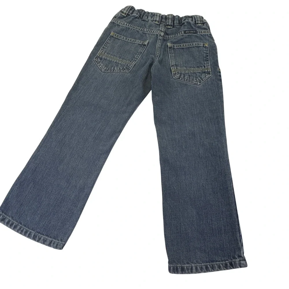 Wrangler WRG Jeans Co Boys Blue Denim Jeans Size 8 Regular Adj Waist 1025B3